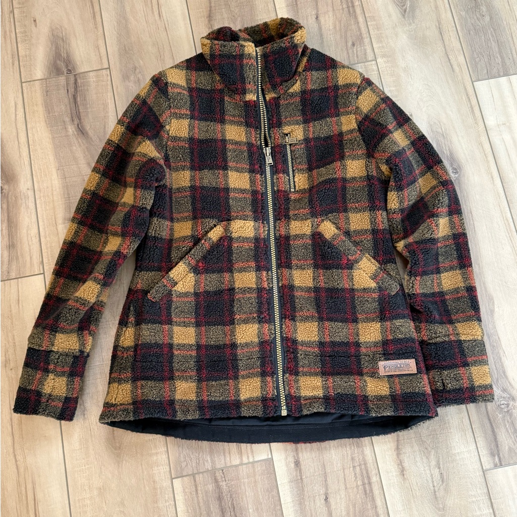 Pendleton Multicolor Plaid Wool Jacket